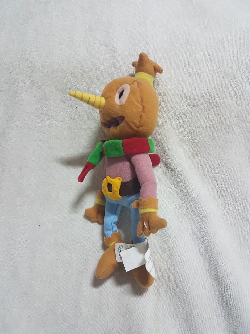 Authentic Rare Vintage Nanco Bob The Builder Spud the Scarecrow Plush
