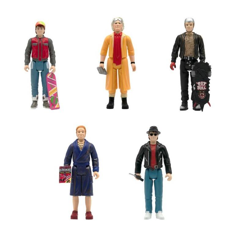 back to the future reaction figures