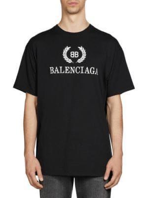 Balenciaga crest tee cheap