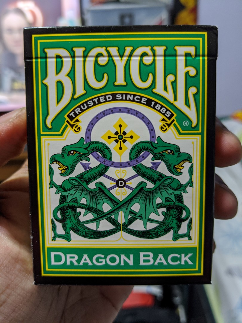 Bicycle dragon back green clearance