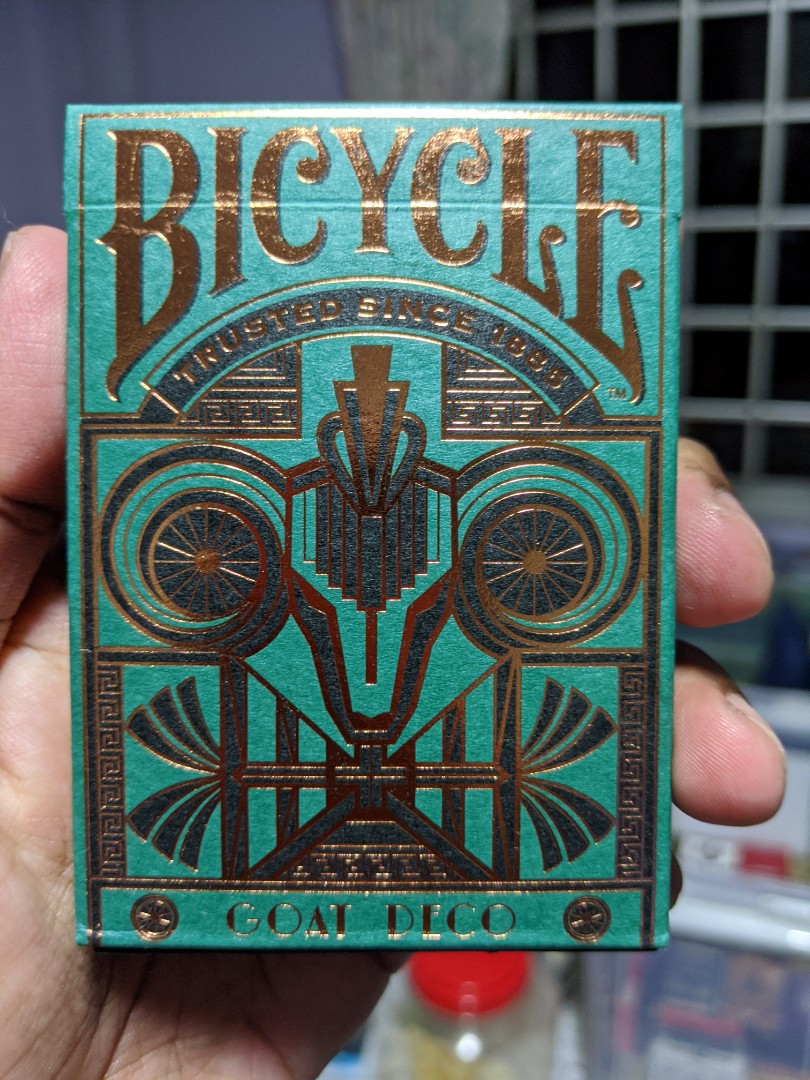 Bicycle goat deco cheap playing cards