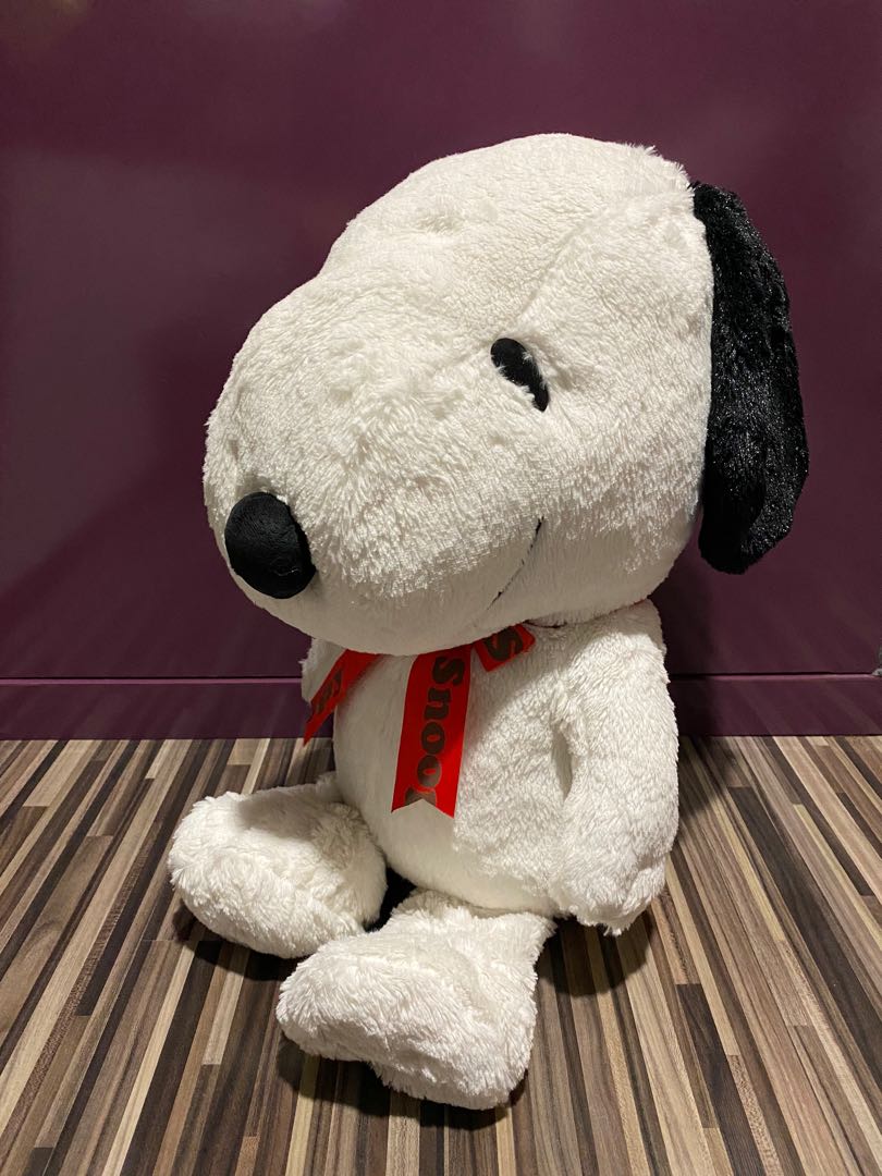 snow dog soft toy