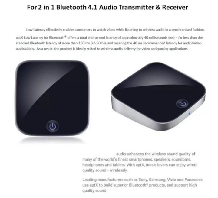 Bluetooth Receiver (Category: Soundbars, Speakers & Amplifiers) located in Manila. Submitted by goodviber.corp (Listing ID 261013083, Image 3). Description: .