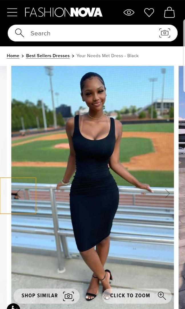 Bn Fashion Nova Your Needs Met Dress, Women'S Fashion, Muslimah Fashion,  Dresses On Carousell