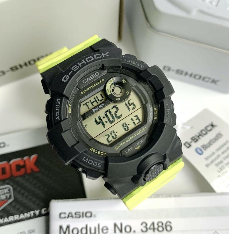 Bnew Authentic Casio G Shock S Series Gmdb800sc 1b G Squad Step Tracker Bluetooth Watch Women P5 990 Women S Fashion Watches Accessories Watches On Carousell