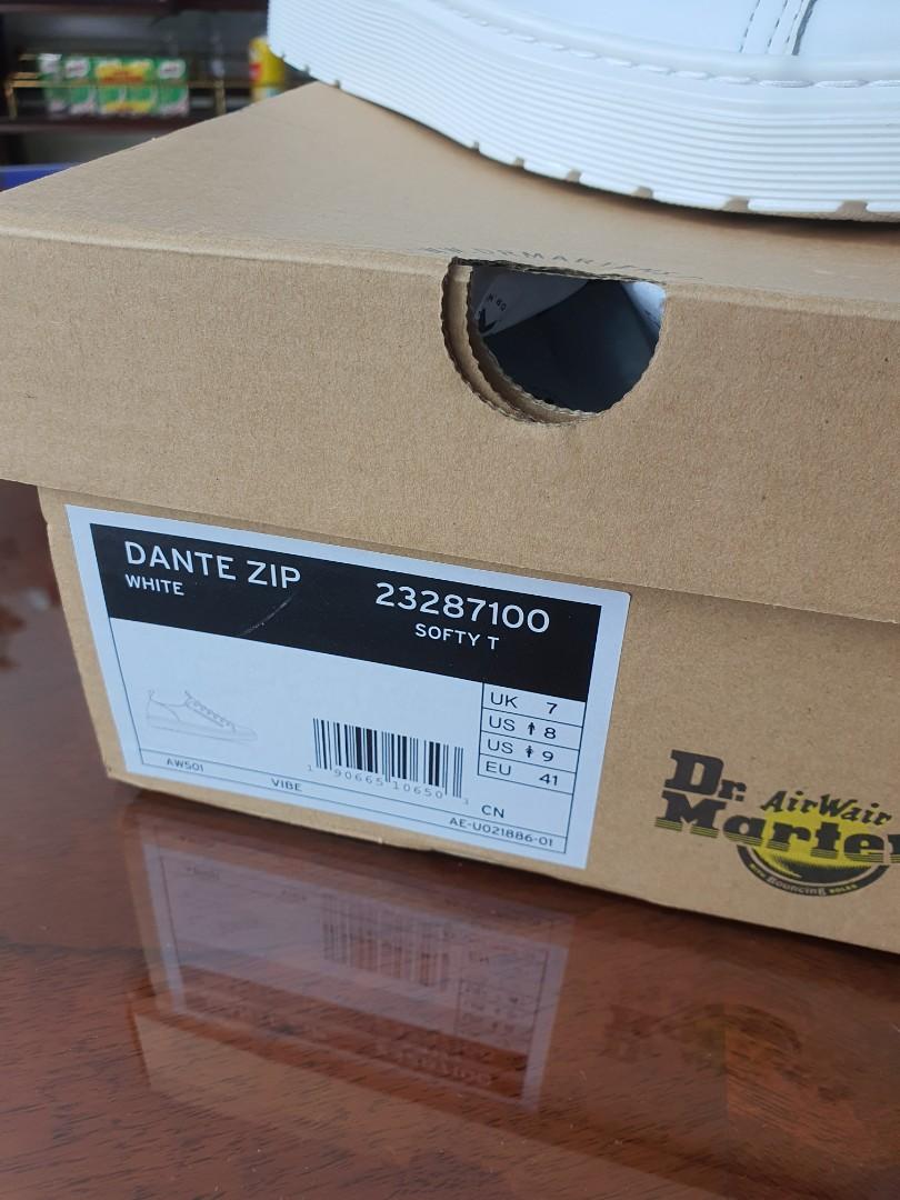 dante zip white