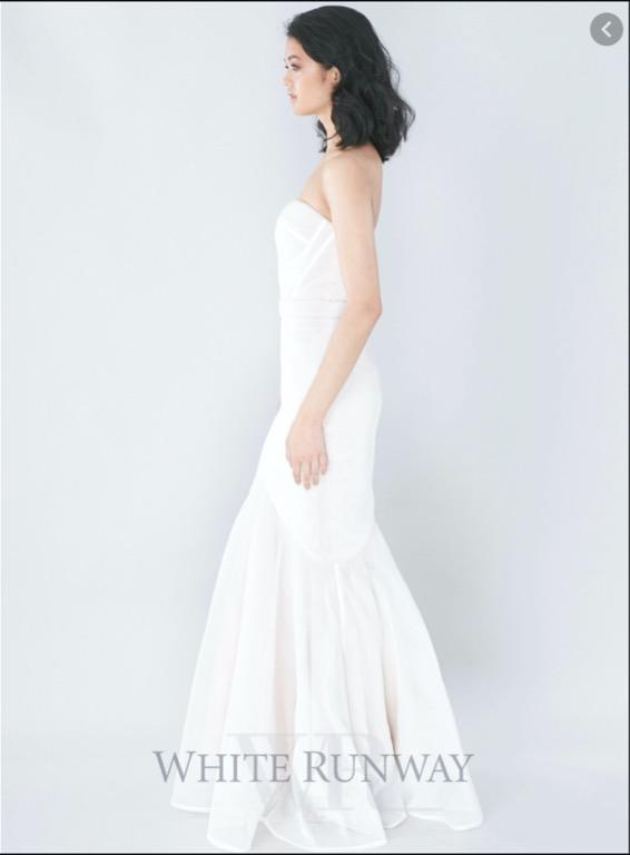 White runway hotsell wedding dresses