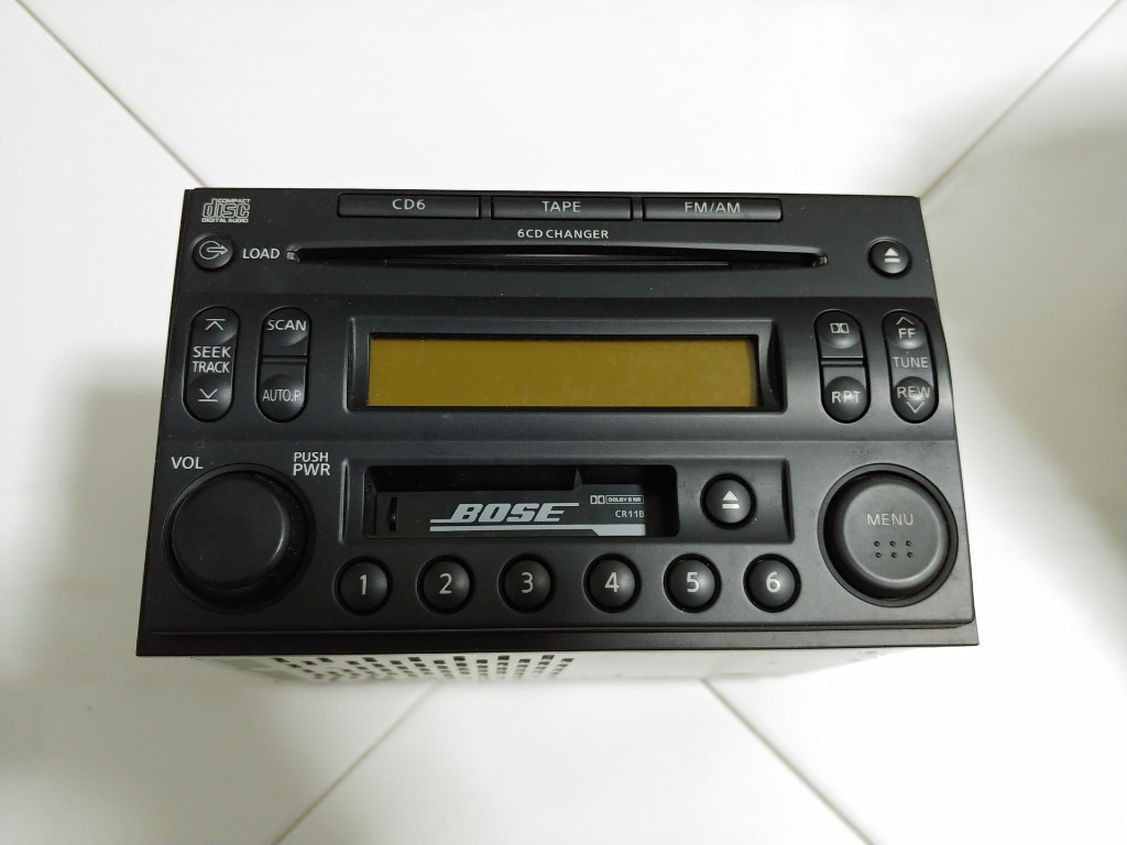 Bose car player top