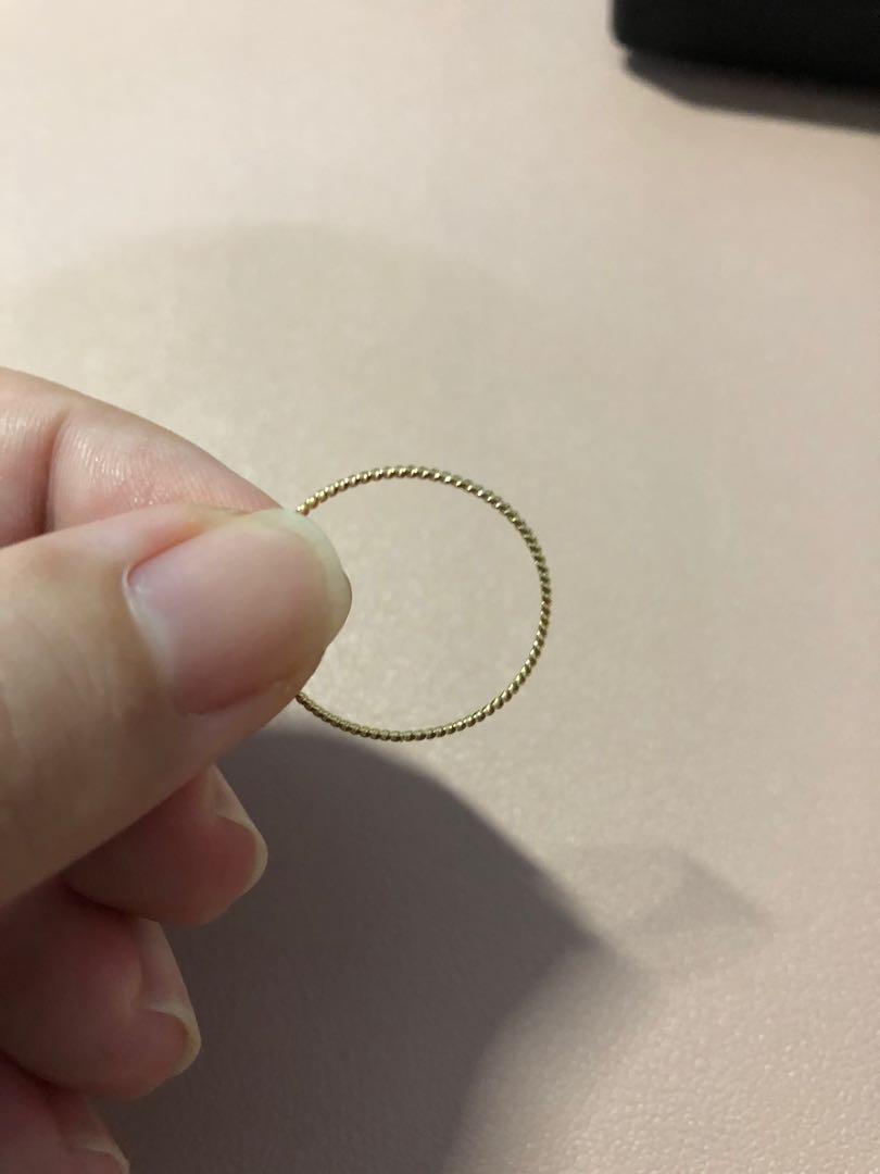 Catbird twisted store stacker ring