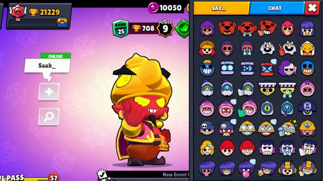 Brawl Stars Account 23k Trophies 50 Skins 400 Gems Amazing Pins Video Gaming Gaming Accessories Game Gift Cards Accounts On Carousell - byron brawl stars pins