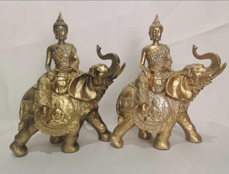 Buddha on Elephant Figurine (Category: Hooks & Hangers) located in Quezon City. Submitted by thequaintshop (Listing ID 1035716921, Image 1). Description: .