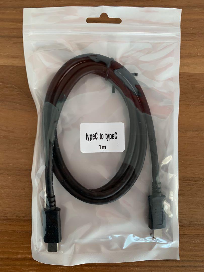 Cable Usb Type C To Type C 1m 電子產品 電話 平板電腦裝飾 Carousell