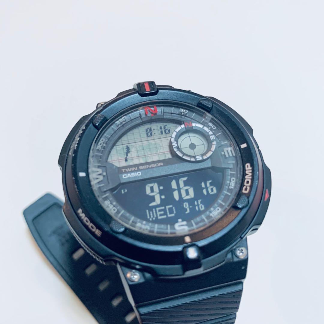 Casio men's twin sensor sgw600h discount