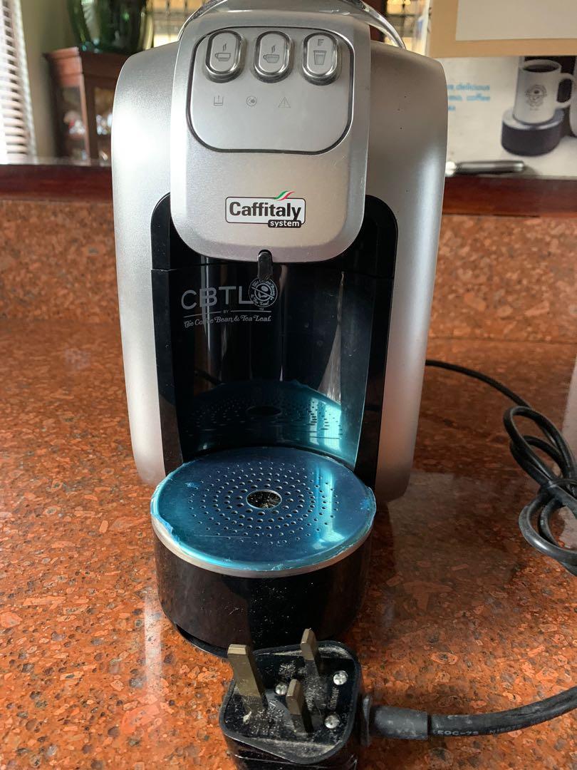 CBTL Desto Coffee Maker (Category: Coffee Machines & Makers) located in Quezon City. Submitted by limebasil (Listing ID 1035578168, Image 3). Description: CBTL Desto Coffee Maker Orig. Price: P13k Product Features: Makes espresso, brewed coffee and brewed tea Automatic proportioning ensures consistency in taste and aroma Accommodates a variety of cup sizes Easy capsule insertion and automatic ejection Large capsule drawer (holds 9-11 used capsule