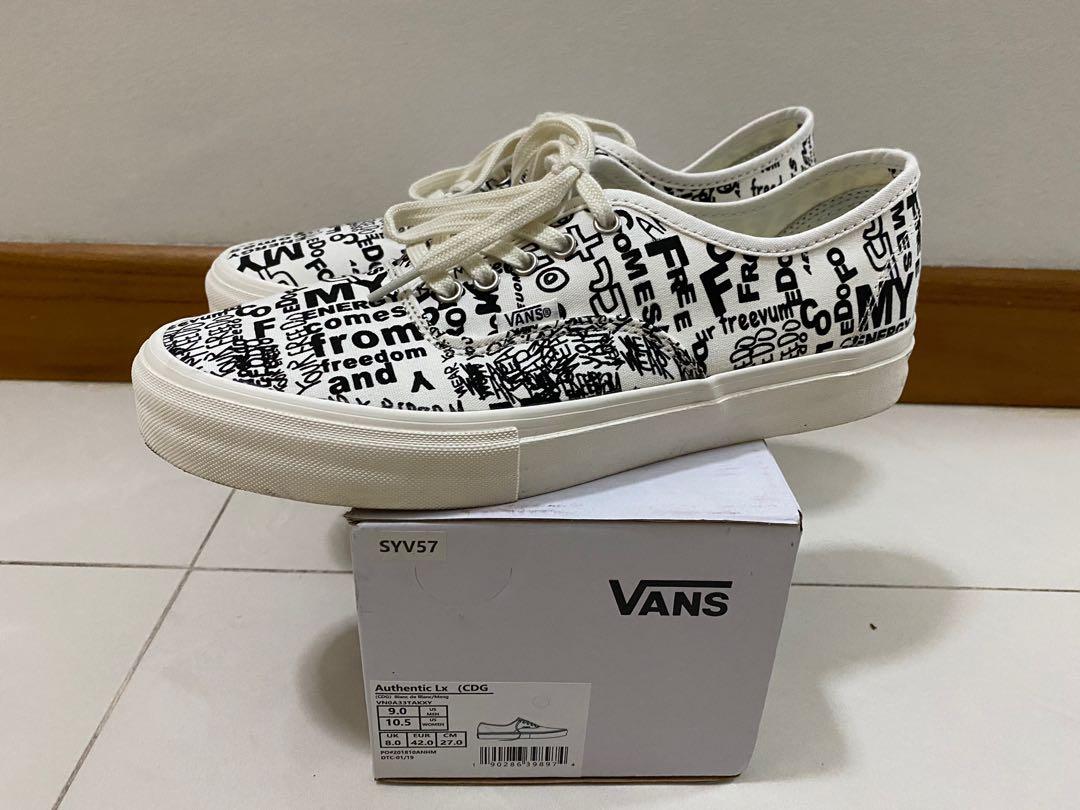 Vans vault deals cdg