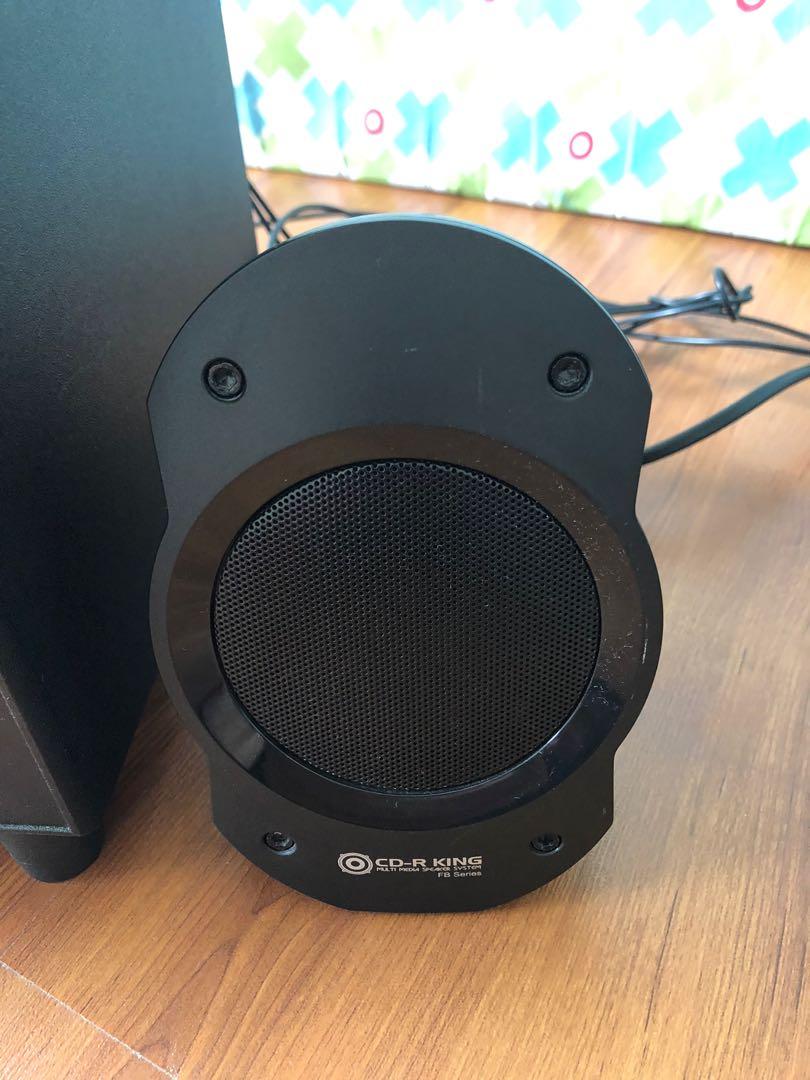 Cdr king multimedia discount speaker system
