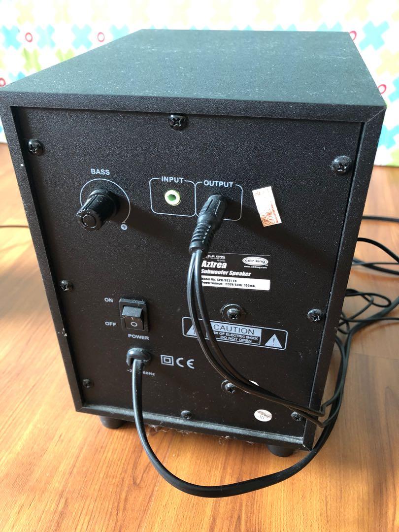 Cdr king top multimedia speaker system
