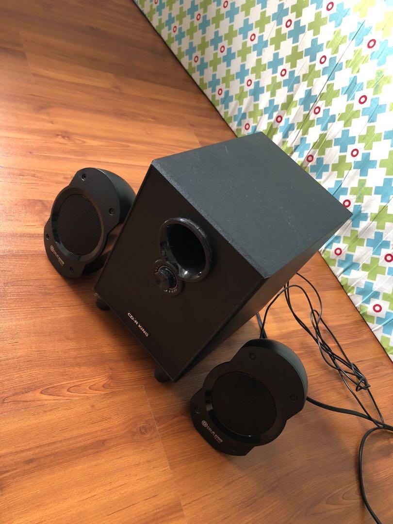 Cdr king multimedia speaker system best sale