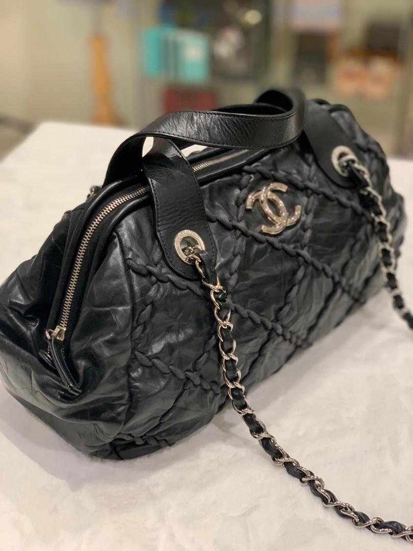 Chanel Ultra Stitch Bowler, Luxury, Bags & Wallets on Carousell