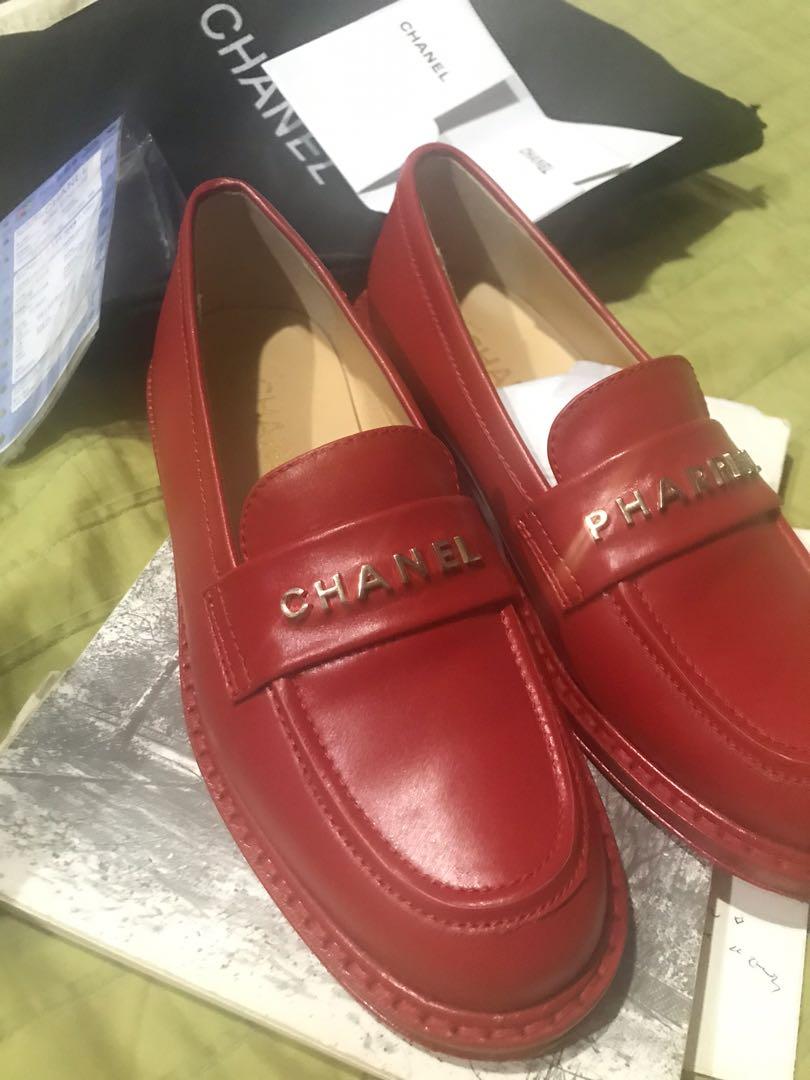 chanel pharrell loafers price