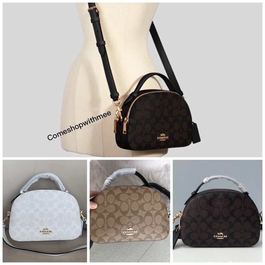 coach serena satchel in signature canvas