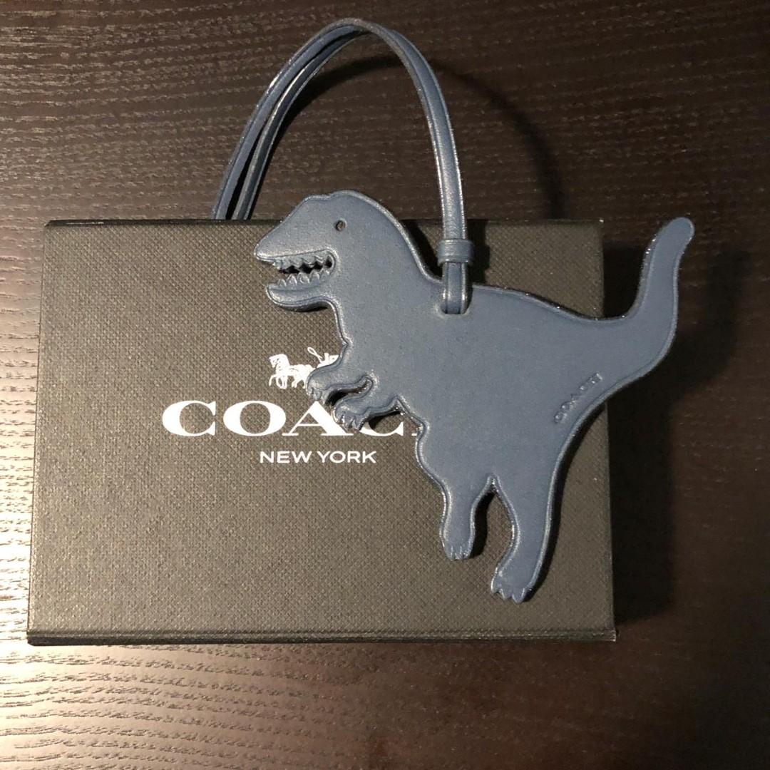 Coach t rex charm new arrivals