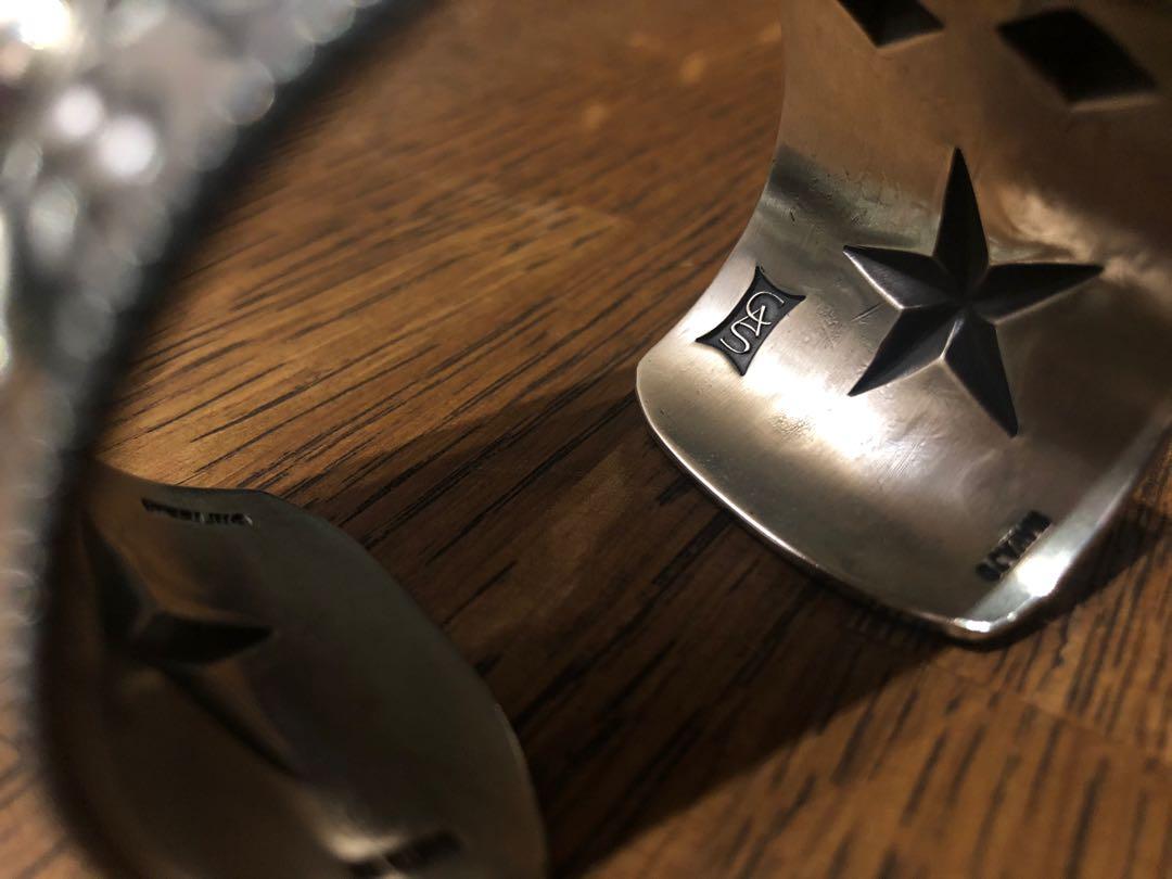 m*h様 Cody Sanderson/Multi Motif Star Rep Multi Motif Star Repo Cuff SILVER – TIME AFTER TIME