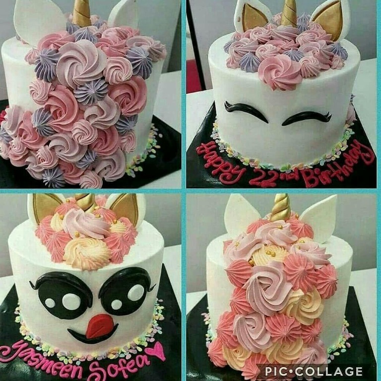 Cute Cake Unicorn Food Drinks Baked Goods On Carousell