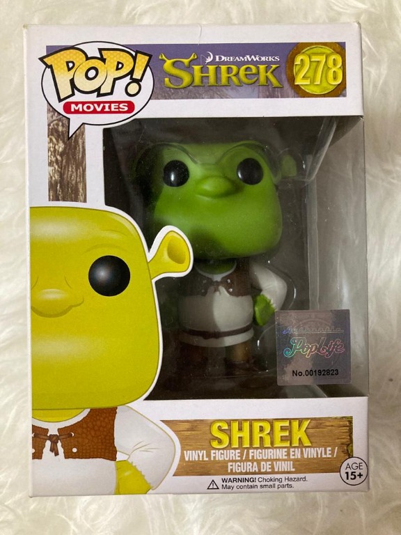shrek pop vinyl