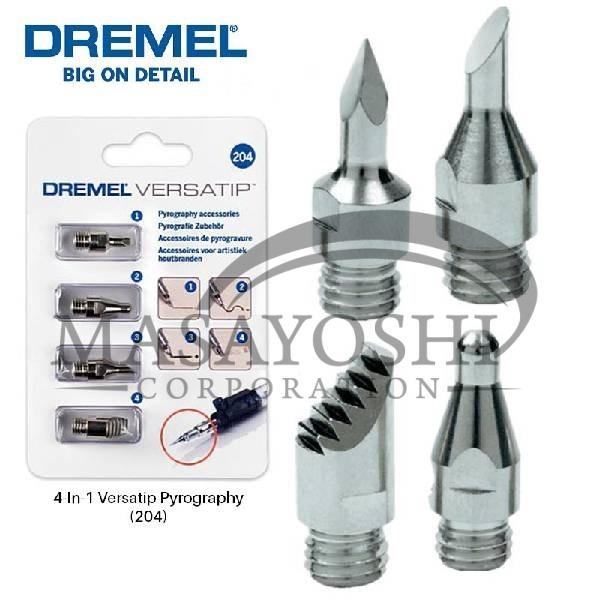 Dremel versatip store pyrography accessories set