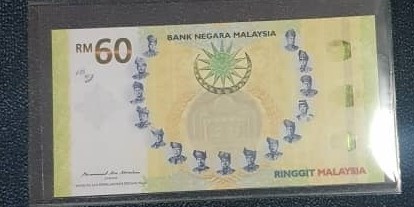 Duit Malaysia Rm 60 Antiques Currency On Carousell