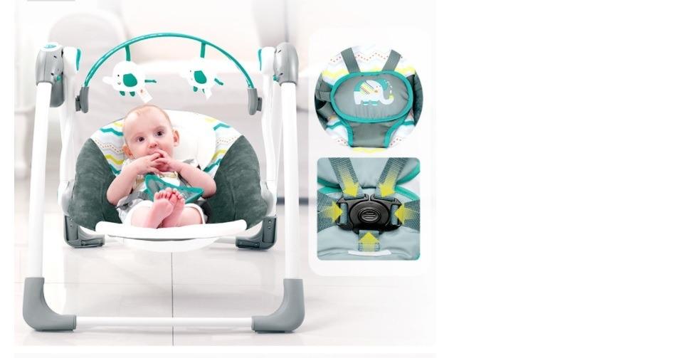 Electric baby rocking chair swing comfort chair baby cradle recliner ...