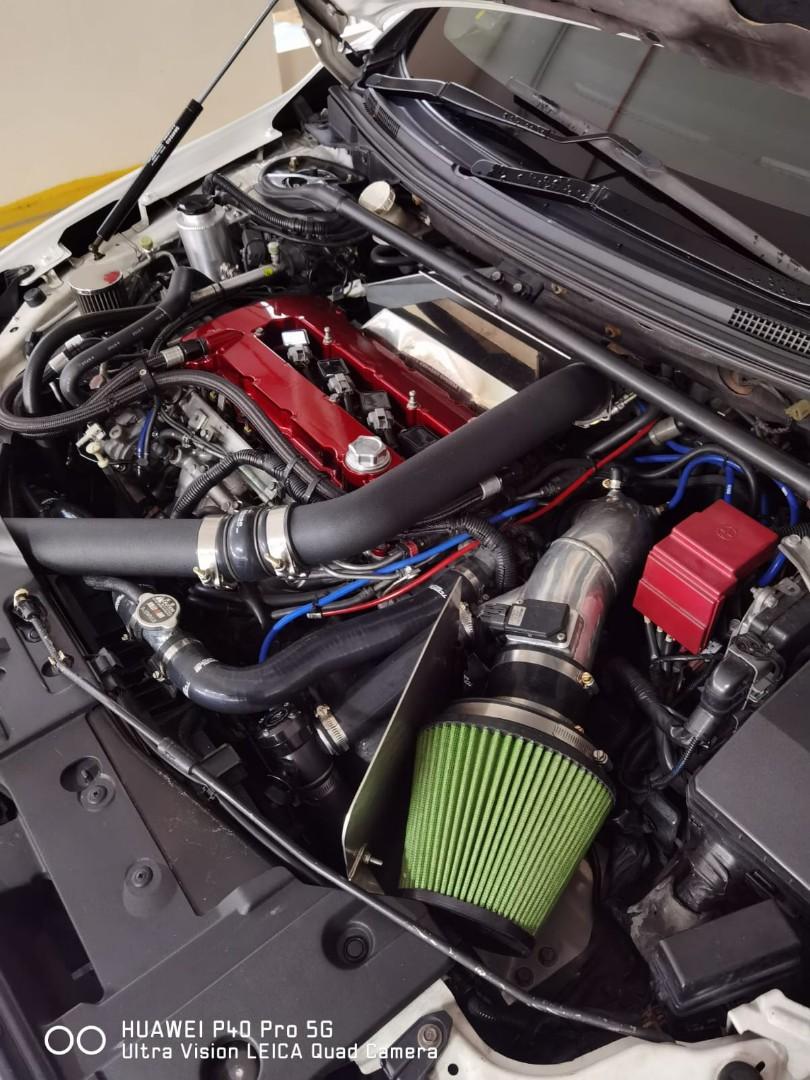 Evo X original front strut bar, Car Accessories, Accessories on Carousell