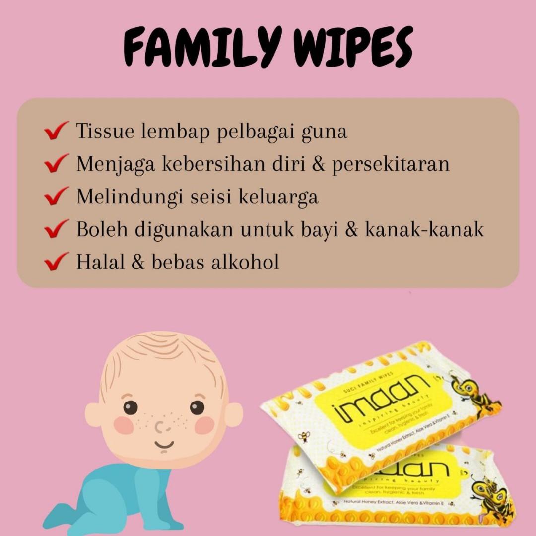 Family Wipes Madu Beauty Personal Care Sanitisers Disinfectants On Carousell