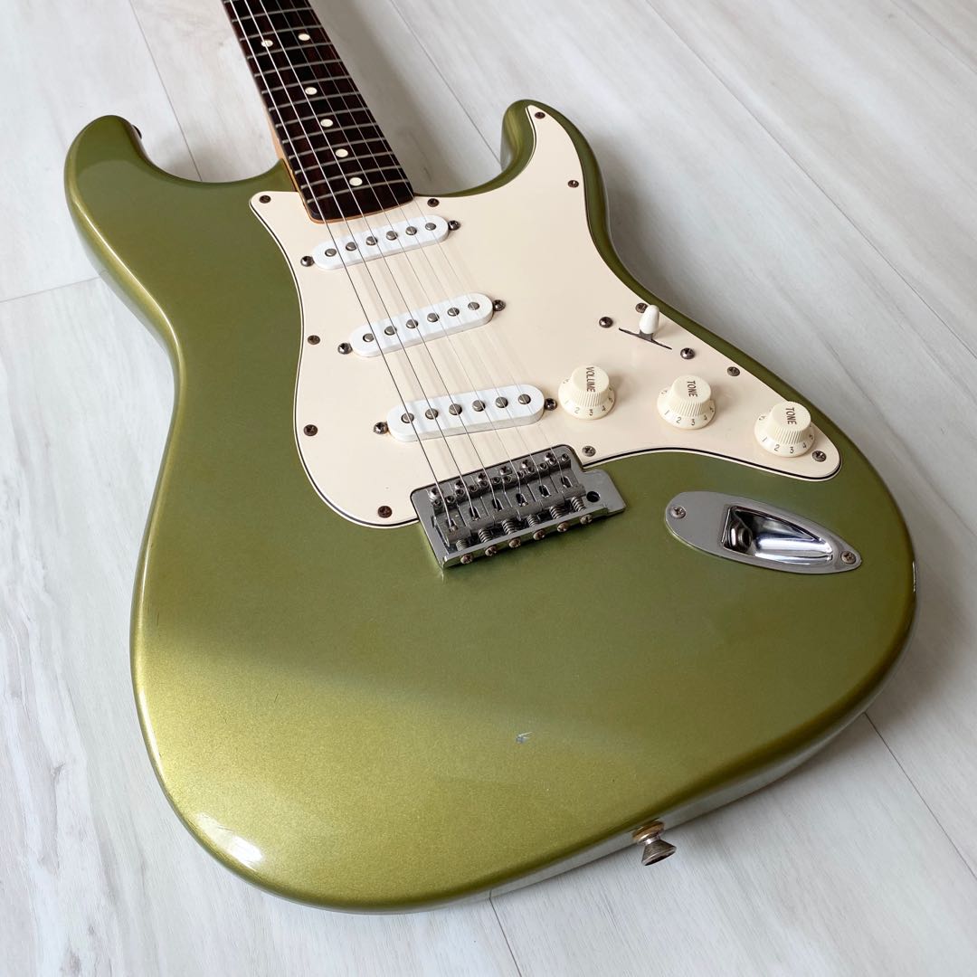 Sage green store electric guitar