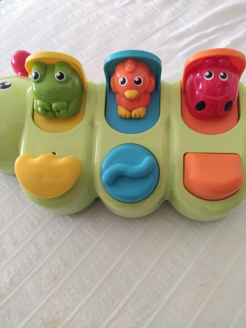 Free Shipping Fisher Price Caterpillar Baby Pop Up Toy, Babies & Kids