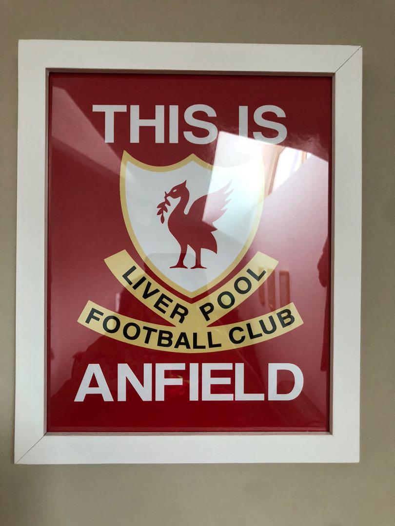 Framed This Is Anfield Sports Sports Apparel On Carousell