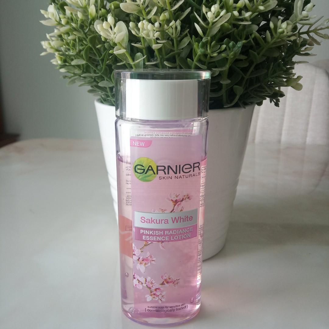 Garnier Sakura White Essence Lotion Health Beauty Skin Bath Body On Carousell