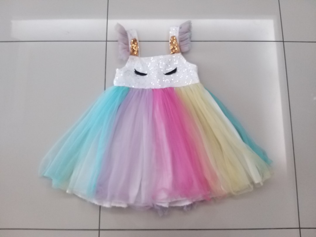 unicorn tutu dress for baby