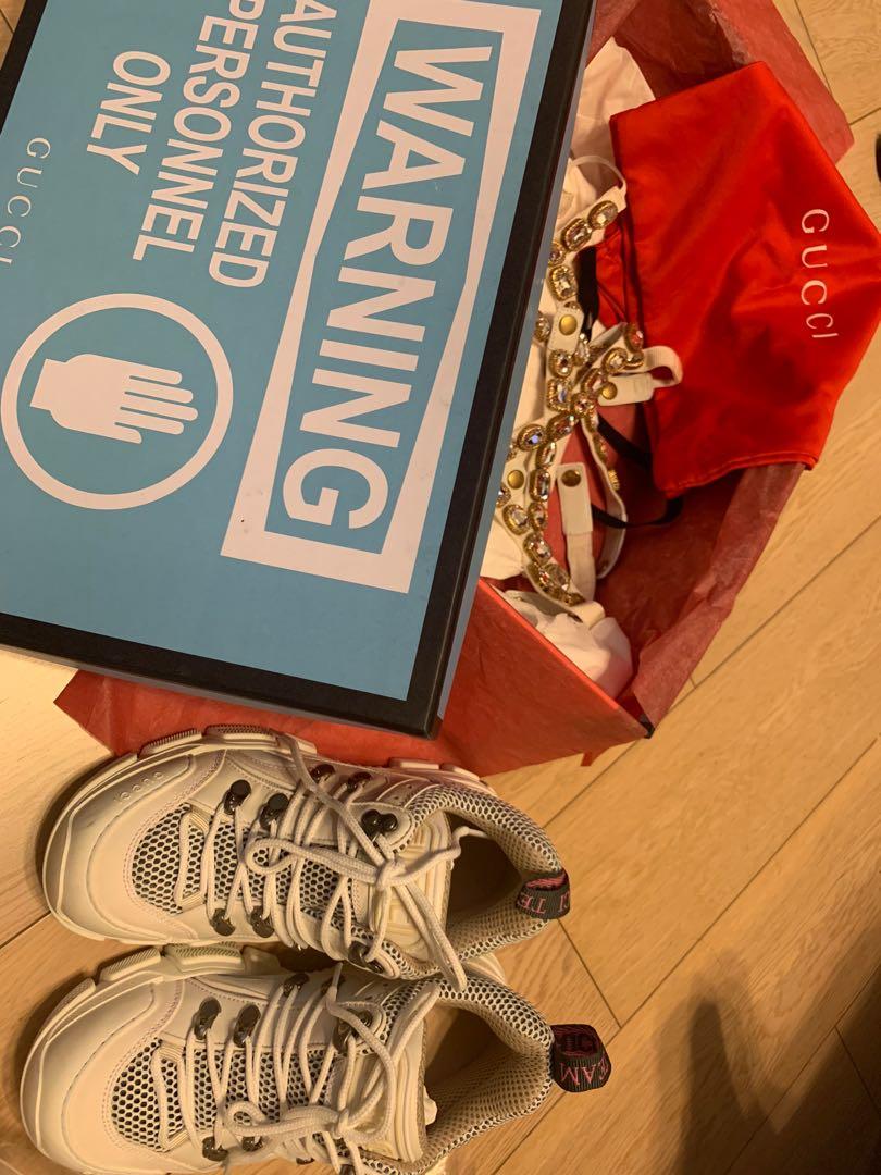 gucci flashtrek crystals only