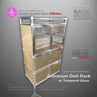 Gwen S Space Savers Aluminum Dish Rack With Tempered Glass Gold 4 Layers Home Furniture Furniture Fixtures Shelves Drawers On Carousell Www.asiaco.com.ph/ there have been many. carousell