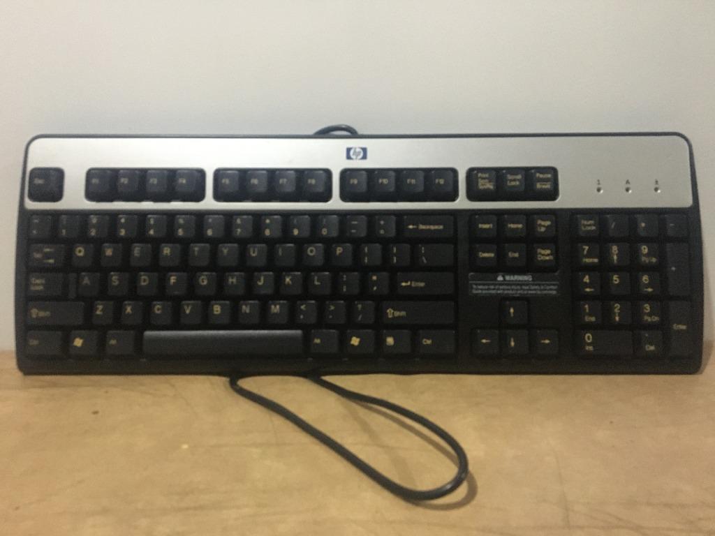 HP KB-0316 Keyboard, Computers & Tech, Parts & Accessories, Computer ...
