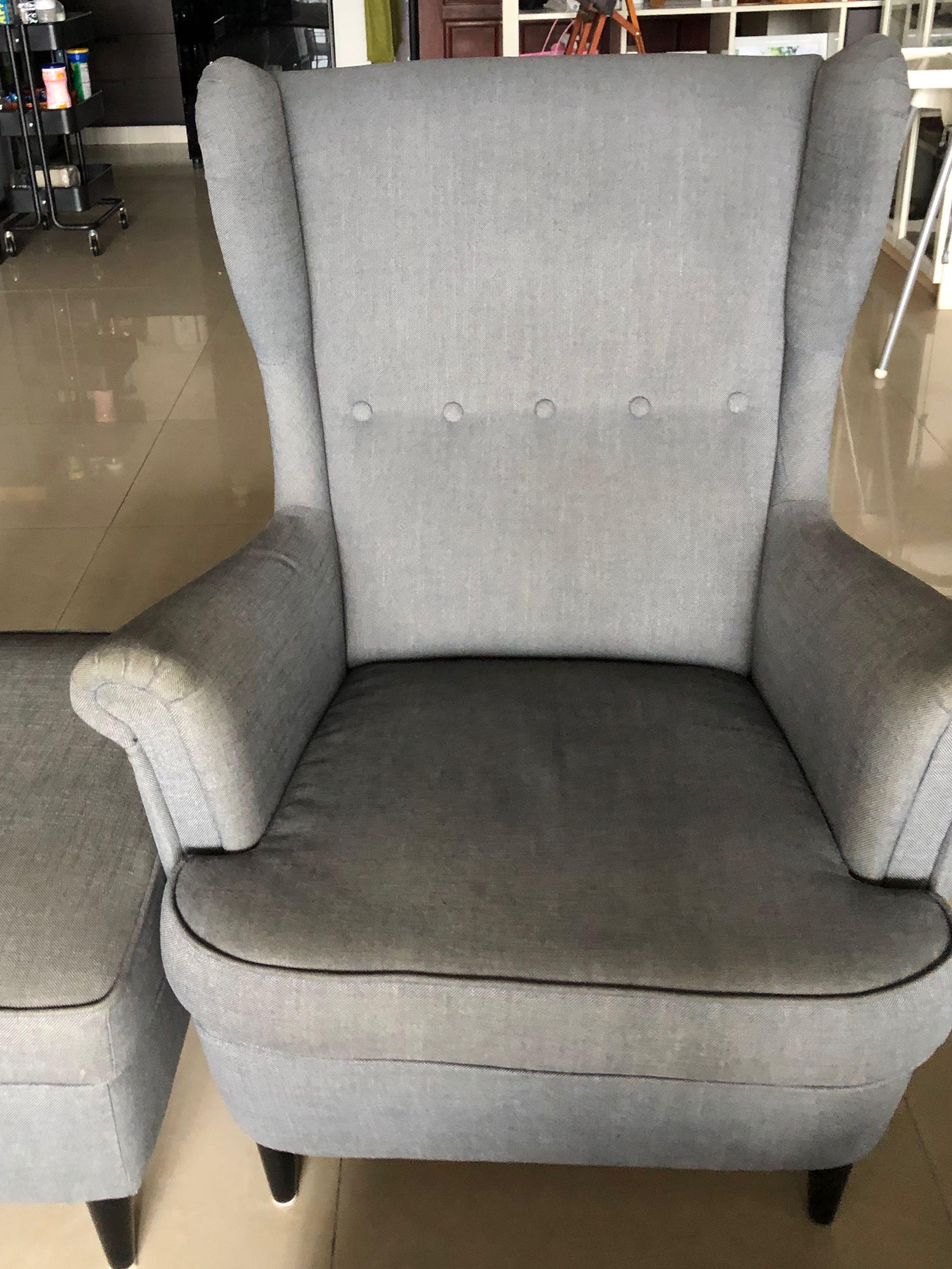 Ikea strandmon wing chair Furniture Home Living Furniture