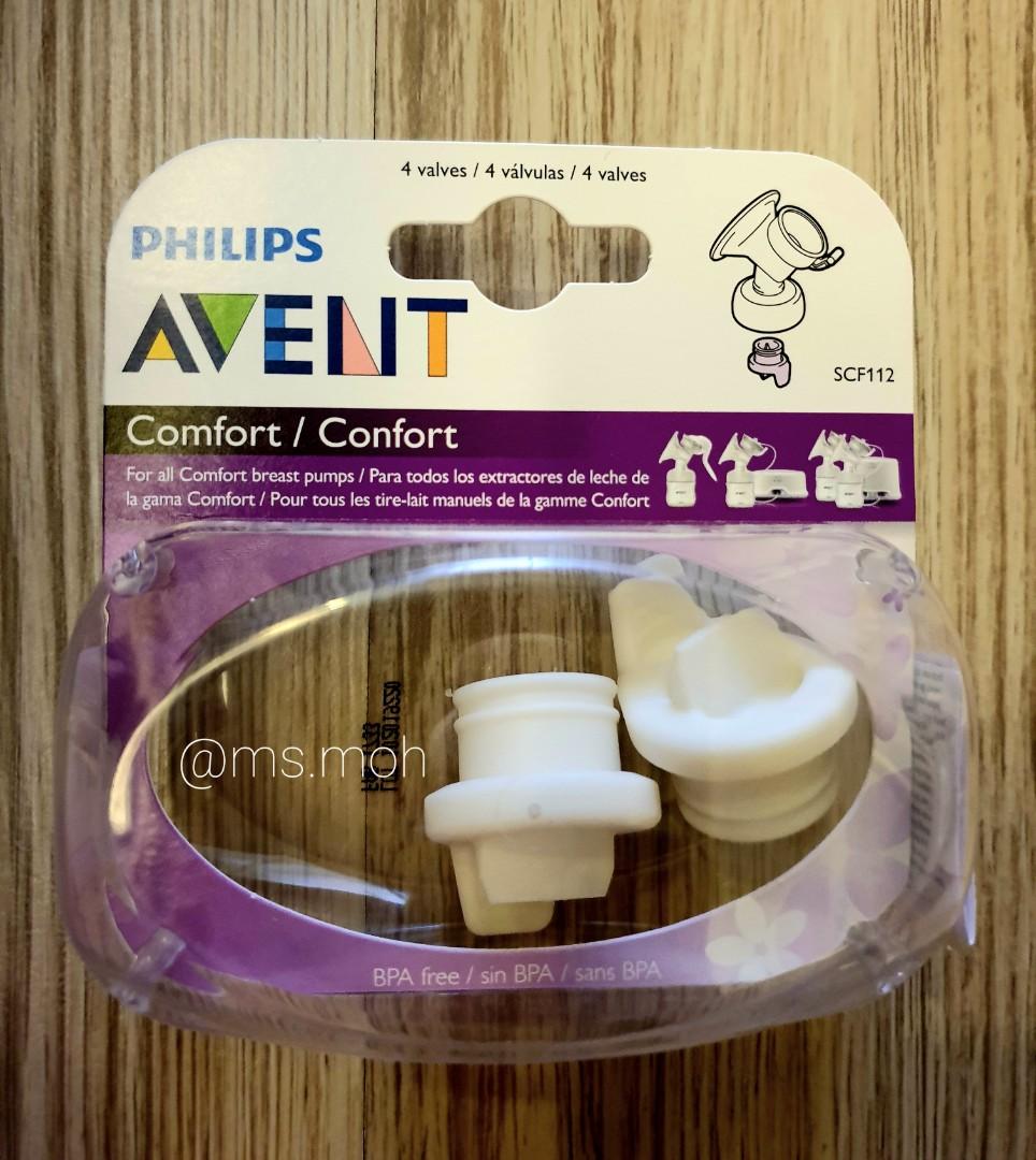 Philips Avent Comfort Breast Pump Valves X2 Pieces Babies Kids Nursing Feeding On Carousell