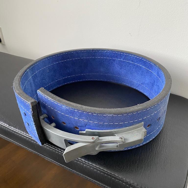 Inzer Lever Belt Blue/Blue 10 MM 