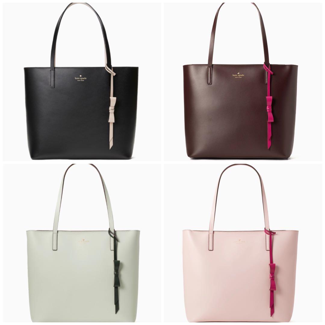 kate spade burgundy tote