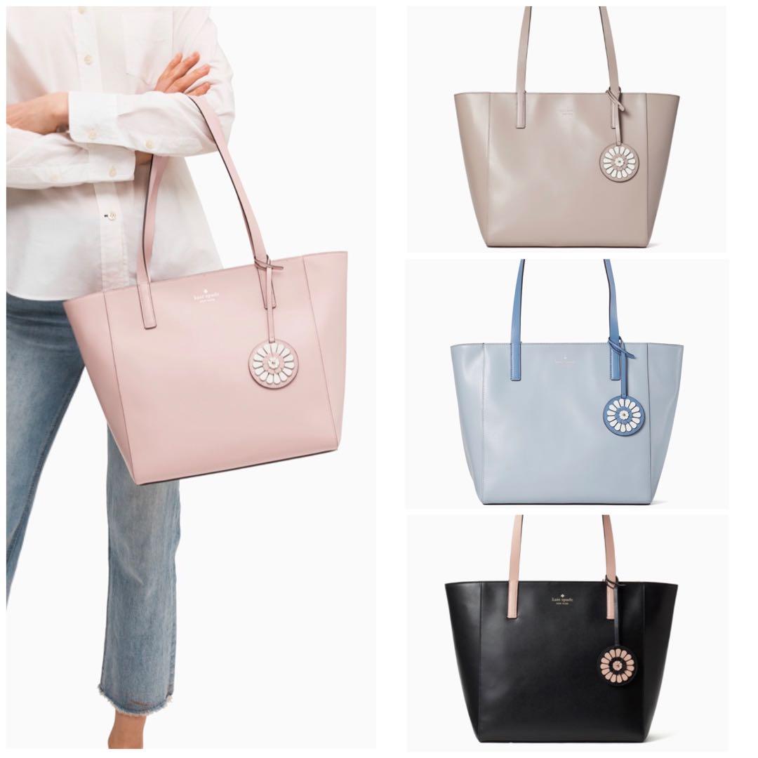 kate spade light pink tote