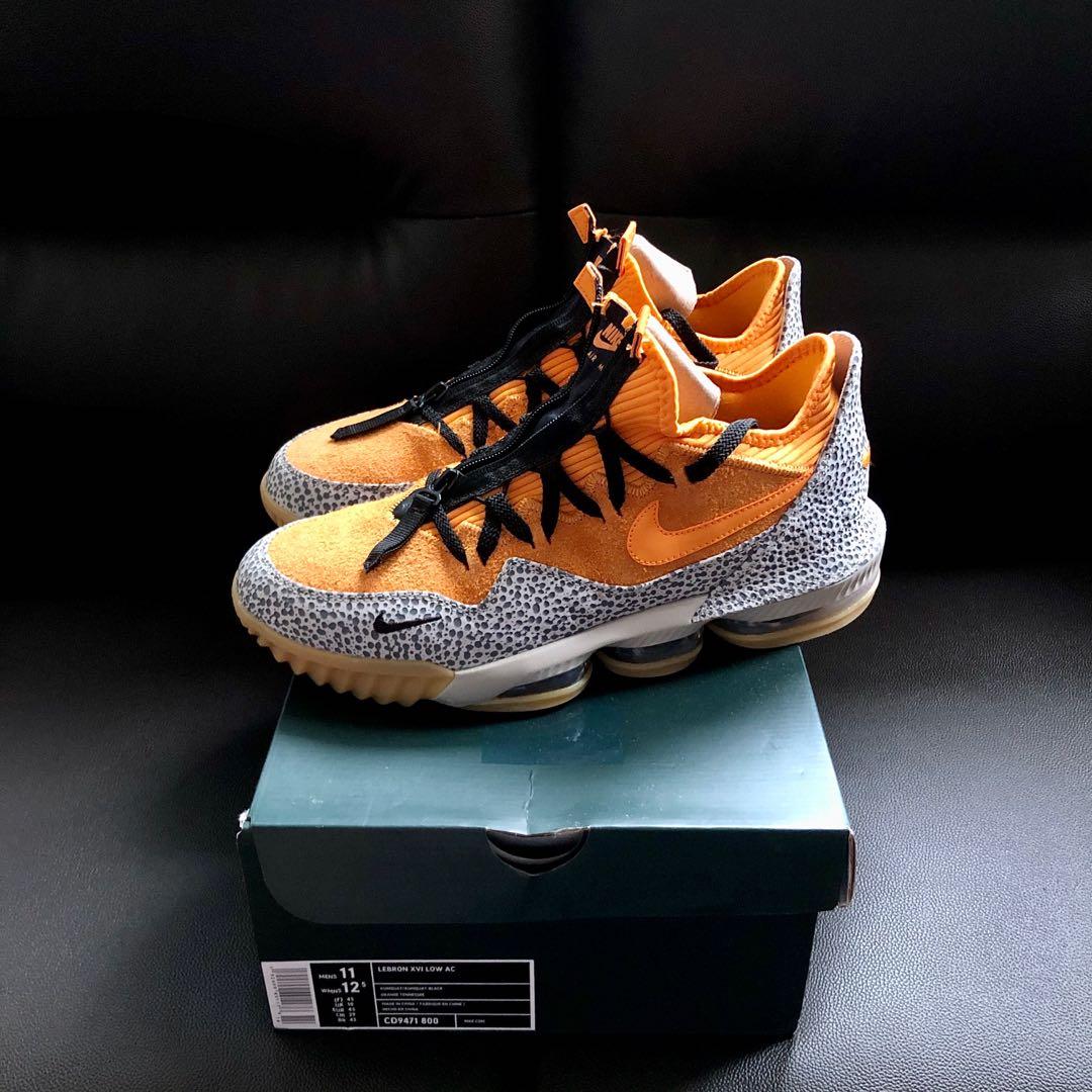 nike lebron 16 low ac atmos safari