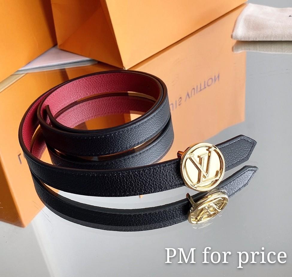 LV Belt CIRCLE 20MM REVERSIBLE BELT, Luxury, Accessories on Carousell