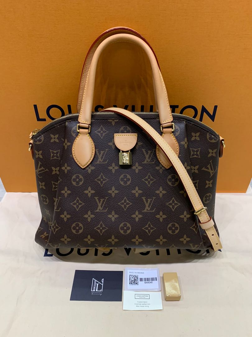 Louis Vuitton, Bags, Louis Vuitton Rivoli Mm Handbag New Discontinued  Model